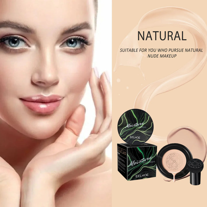 EELHOE Mushroom Head Air Cushion BB Cream Waterproof Moisturizing Face Cosmetics Brightening Makeup Base Magic Cream Foundation